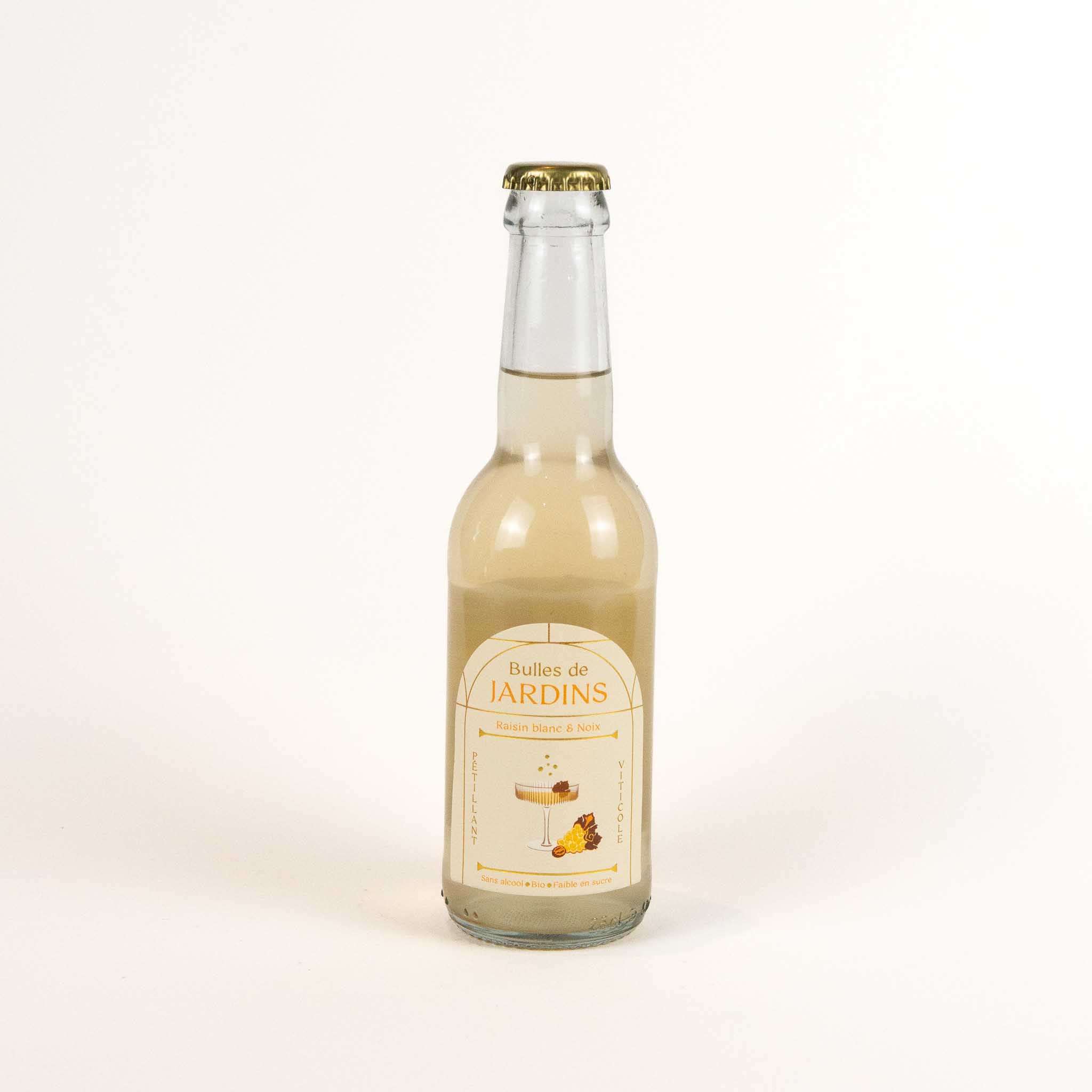 BULLES de JARDINS Raisin blanc & Noix 25cL