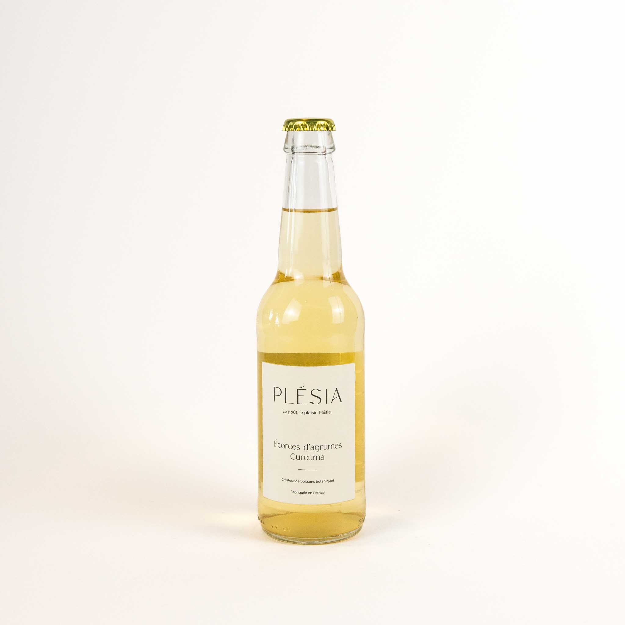 PLÉSIA Écorces d'agrumes & curcuma 33cL