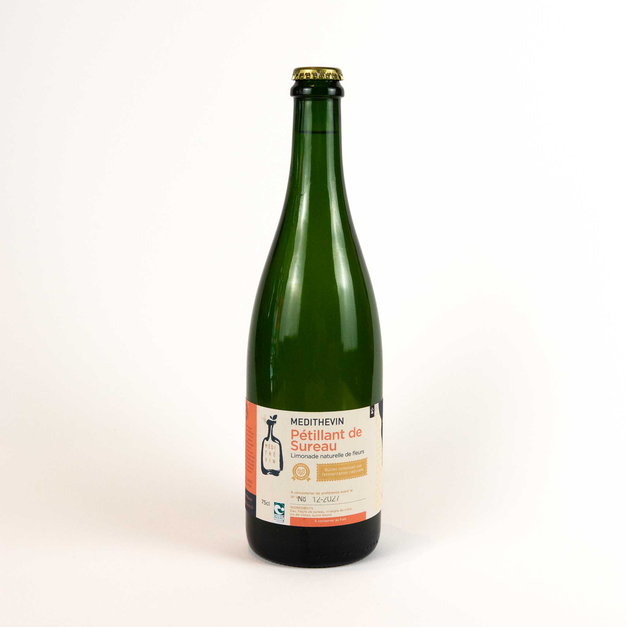 MÉDITHÉVIN Pétillant de Sureau 75cL