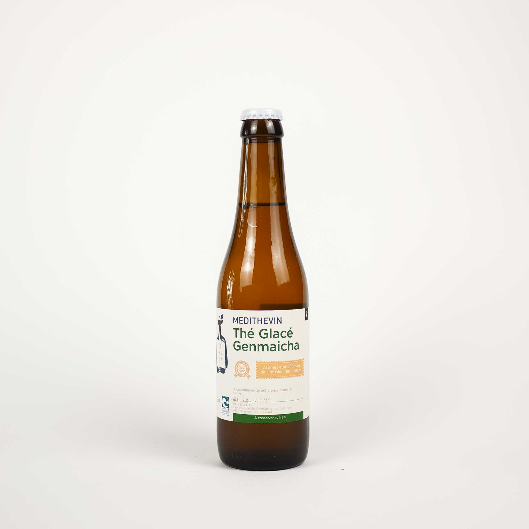 MÉDITHÉVIN Thé Glacé Genmaicha 33cL