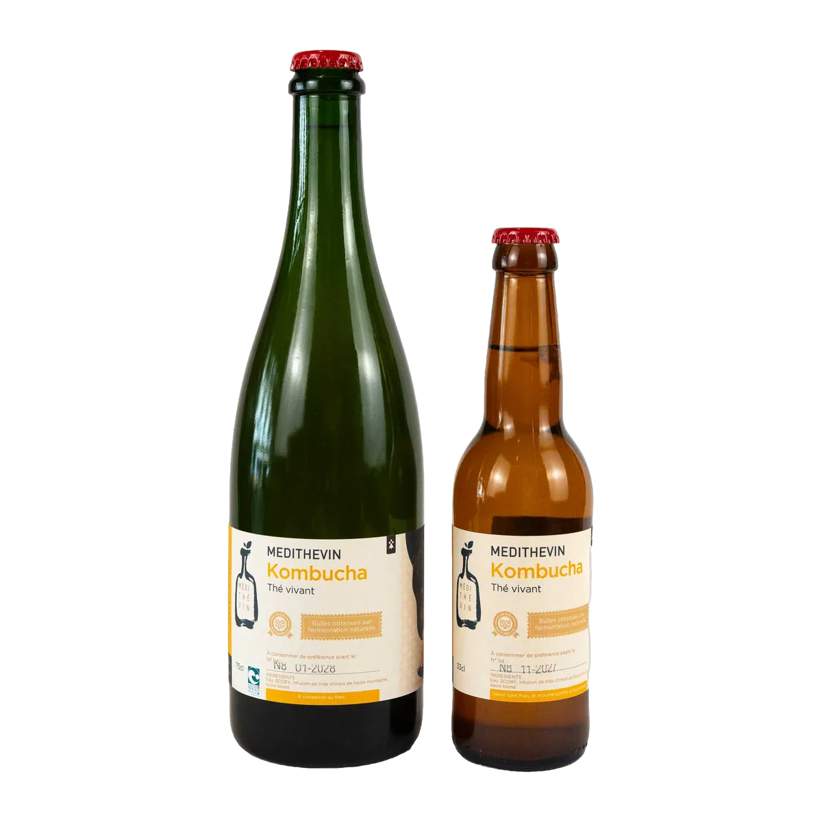 MÉDITHÉVIN Kombucha 33cL – Image 2