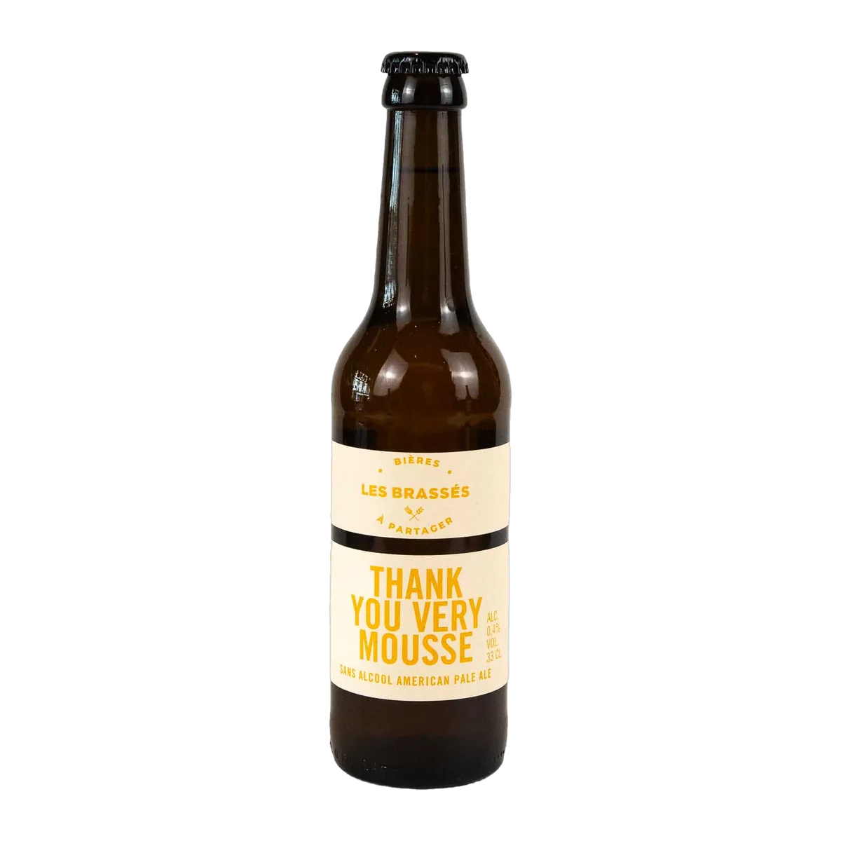 Les BRASSÉS - Thank You Very Mousse American Pale Ale 33cL