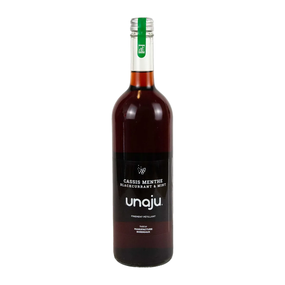 UNAJU Cassis Menthe 75cL