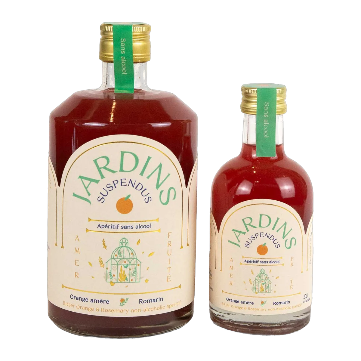 JARDINS Suspendus - Orange amère & Romarin 70cL – Image 2