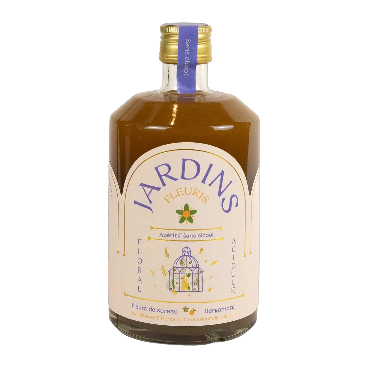 JARDINS Fleuris - Fleurs de sureau & Bergamote 70cL
