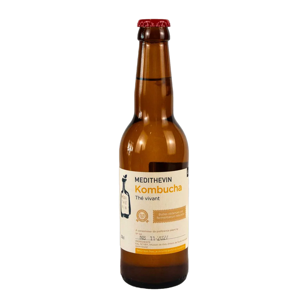 MÉDITHÉVIN Kombucha 33cL