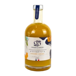 GINGER & GINGER Jus de gingembre/curcuma concentré 50cL