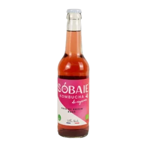 VILLA NORIA - SOBAIE Kombucha Baies de raisin rosé 33cL